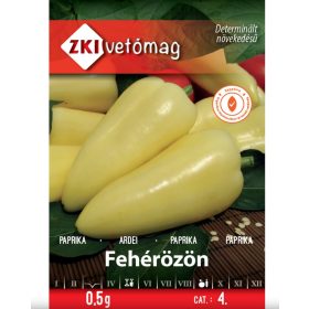 ZKi vetőmag 4.kategória, Fehérözön paprika