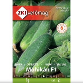 ZKI vetőmag 2.kategória,  Mohikán F1 uborka, 1g