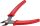 Extol műszerész oldalcsípő fogó, mini, 130 mm, HRC 52-55, átvágható drót max.: réz: 2mm, acél:1mm