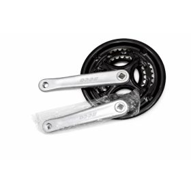   MTB kerékpár hajtómű alumínium karral (3 tányéros, 28/38/48T, 170 mm)