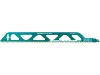 Extol szablyafűrészlap 1db, Bosch befogás, HM/TCT fogak, 505 mm, 2TPI, gázbetonhoz, egyenes, durva vágás