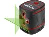 Fortum automatikus lézeres vízszintező, ZÖLD, 1H1V, Li-ion akku 3,7V 1400mAh, pontosság: 0,3mm/1m, 1/4" menet