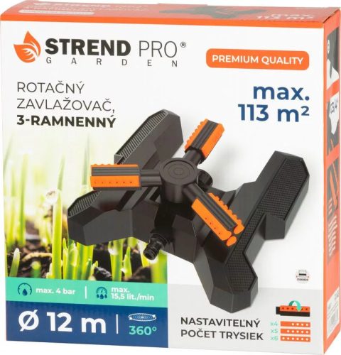 Strend pro 3 karos forgó öntöző